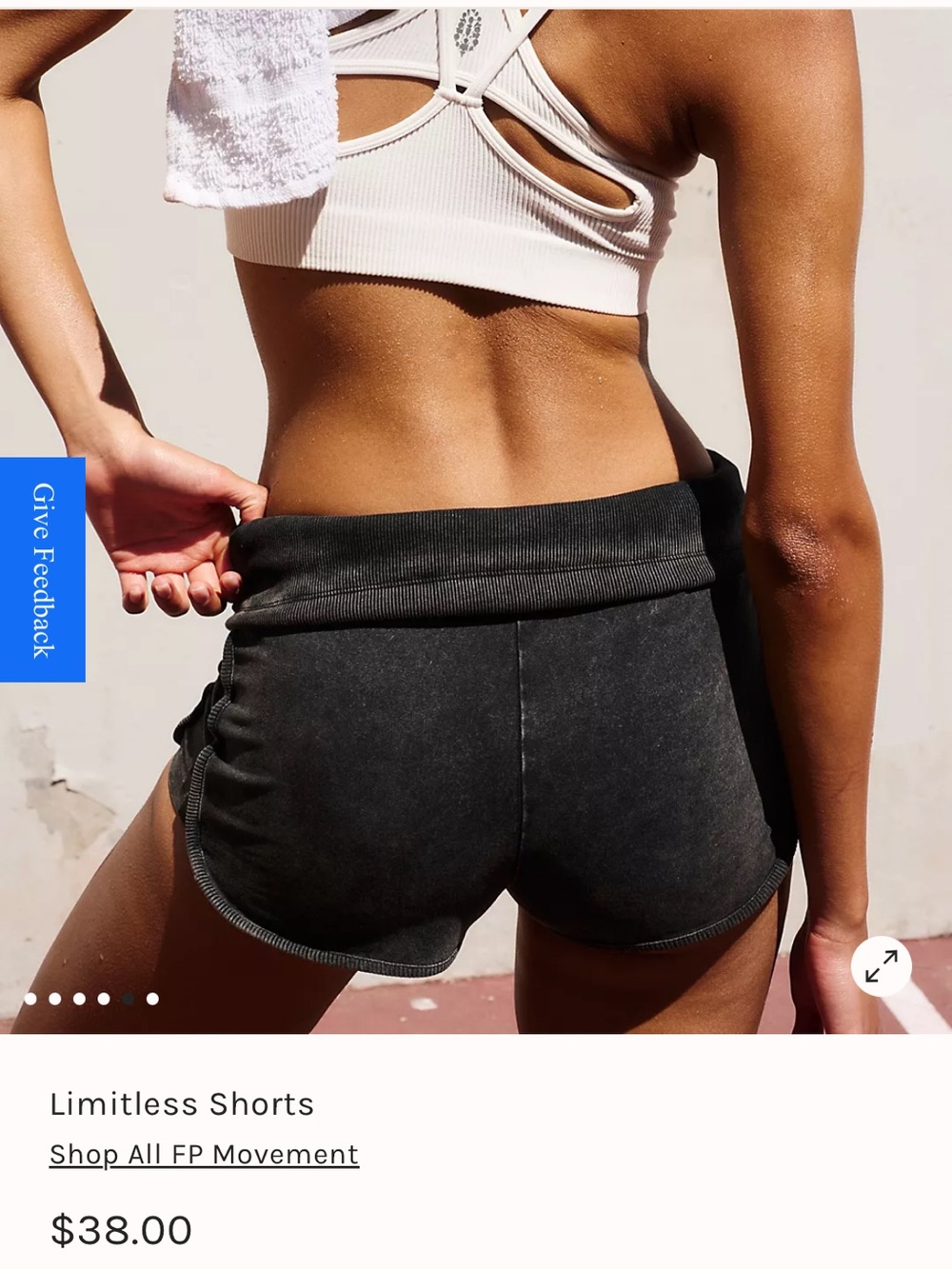 Free people movement limitless shorts - Picture 2 of 8